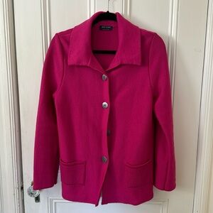 Saint James Pink Cardigan size 8